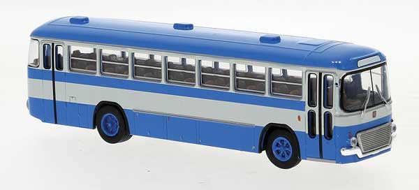 1972 Fiat 306/3 Interurbano Bus - Assembled -- Blue, Gray