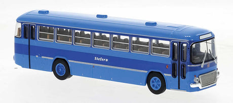 1972 Fiat 306/3 Interurbano Bus - Assembled -- Stefer (blue, Italian Lettering)