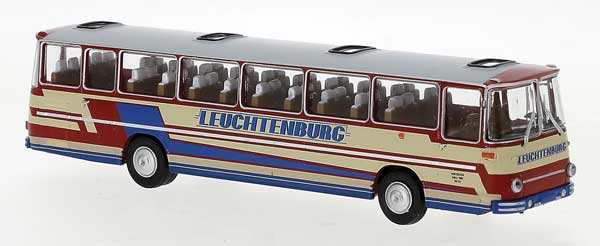 1973 Fleischer S5 Bus - Assembled -- Der Spreesegler (ivory, green, red, German Lettering)
