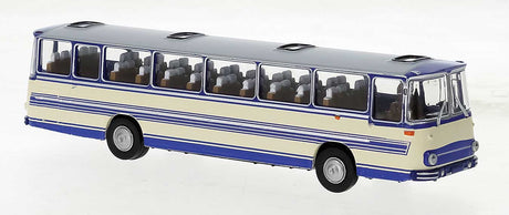 1973 Fleischer S5 Bus - Assembled -- Beige, Blue, Gray