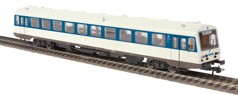 Class VT 80 NE 81 Triebwagen Railcar - Standard DC -- KVG (white, blue, gray)