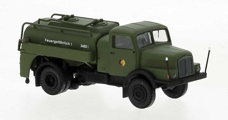 1960 IFA S 4000 Tank Truck - Assembled -- NVA (green, German Lettering)