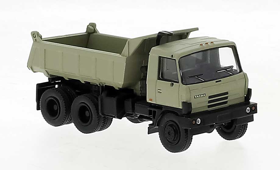 1984 Tatra 815 Dump Truck - Assembled -- Gray, Black
