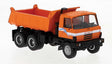 1984 Tatra 815 Dump Truck - Assembled -- Orange, White