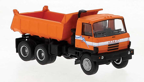1984 Tatra 815 Dump Truck - Assembled -- Orange, White
