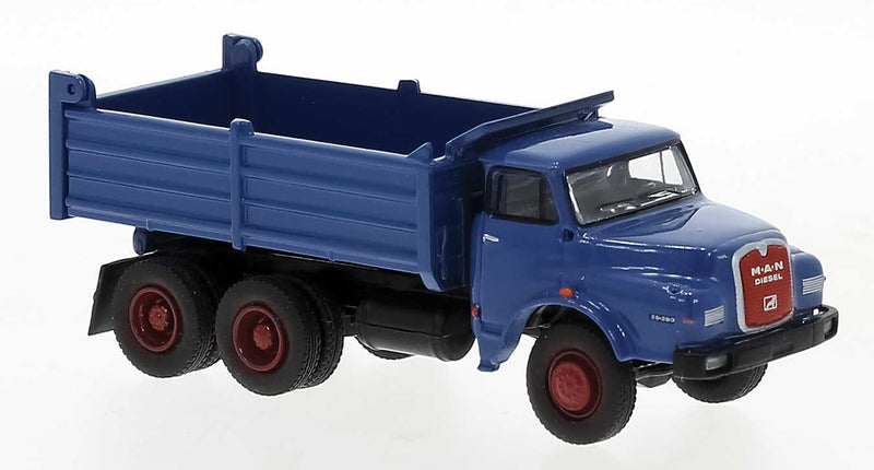 1972 MAN 26.280 DHAK Dump Truck - Assembled -- Blue, Red