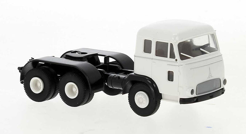 1964 Magirus Pluto 3-Axle Tractor Only - Assembled -- White