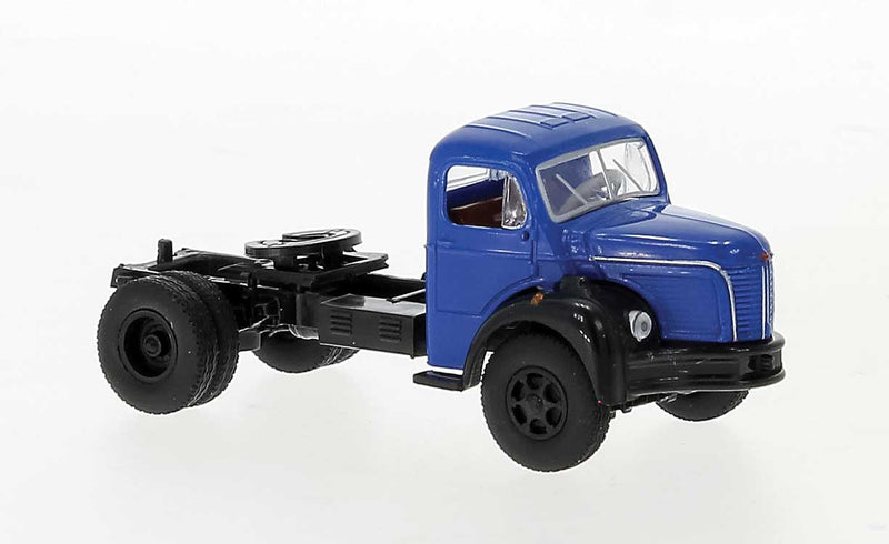 1950s Berliet TLR 8 SZM Tractor Only - Assembled -- Blue, Black