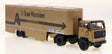 1972 Volvo F89 Tractor with Racing Trailer - Assembled -- Warsteiner *beige, black, German Lettering)
