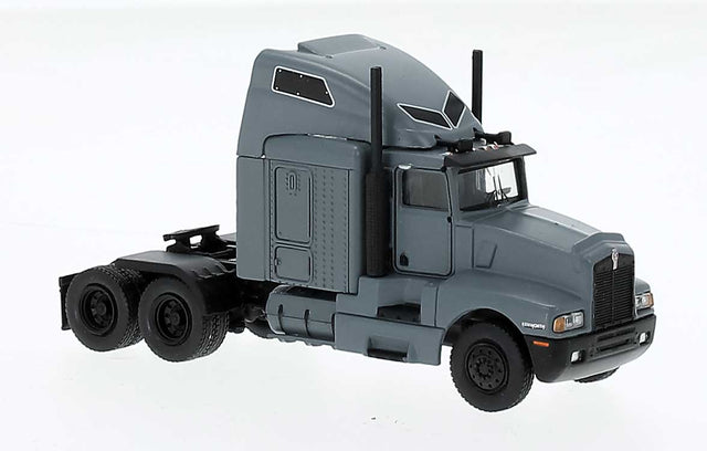 1984 Kenworth T600 Sleeper-Cab Tractor Only - Assembled -- Matte Gray