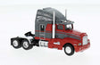 1984 Kenworth T600 Sleeper-Cab Tractor Only - Assembled -- Red, Gray