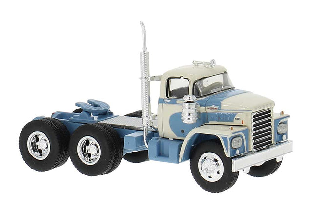 1960-1976 Dodge LCF Semi Tractor Only - Assembled -- Blue, White