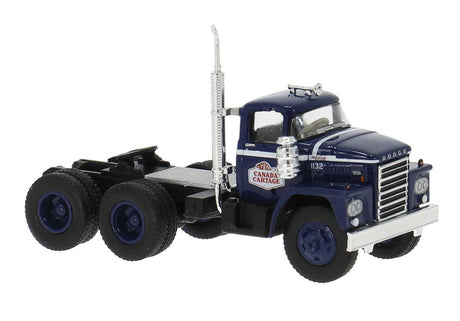 1960-1976 Dodge LCF CT900 Semi Tractor Only - Assembled -- Canada Cartage (blue, white)