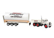 1960-1976 Dodge LCF Tractor with Rocket Trailer - Assembled -- Hurricane (white, red, black)