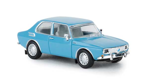 1968-1984 Saab 99 Sedan - Assembled -- Blue
