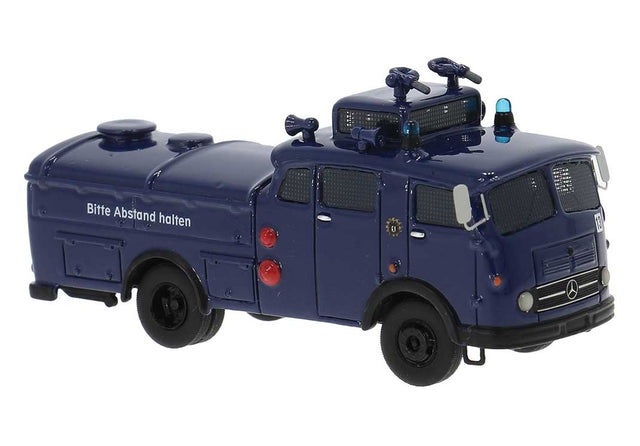 1966 Mercedes-Benz LP 1413/36 Water Cannon - Assembled -- Berlin, Germany, Police (blue, German Lettering)