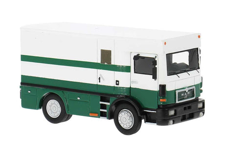 1986 MAN F9 Cargo Van - Assembled -- Berlin, Germany, Police (green, white, German Lettering)