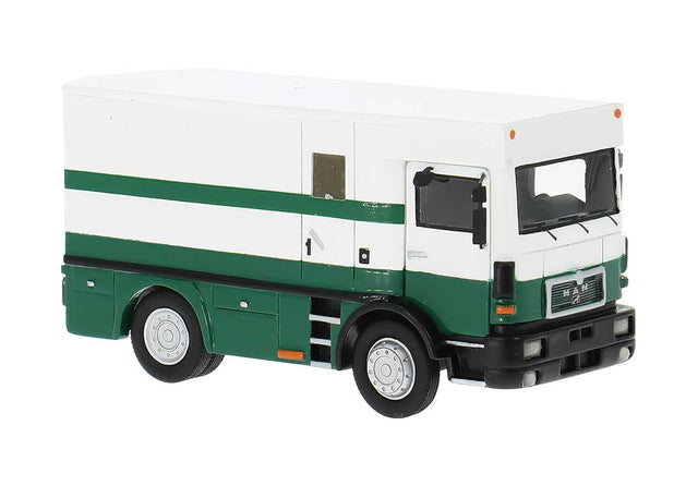 1986 MAN F9 Cargo Van - Assembled -- Berlin, Germany, Police (green, white, German Lettering)