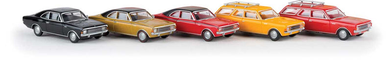 Opel Rekord C 5-Pack - Assembled -- Various Colors