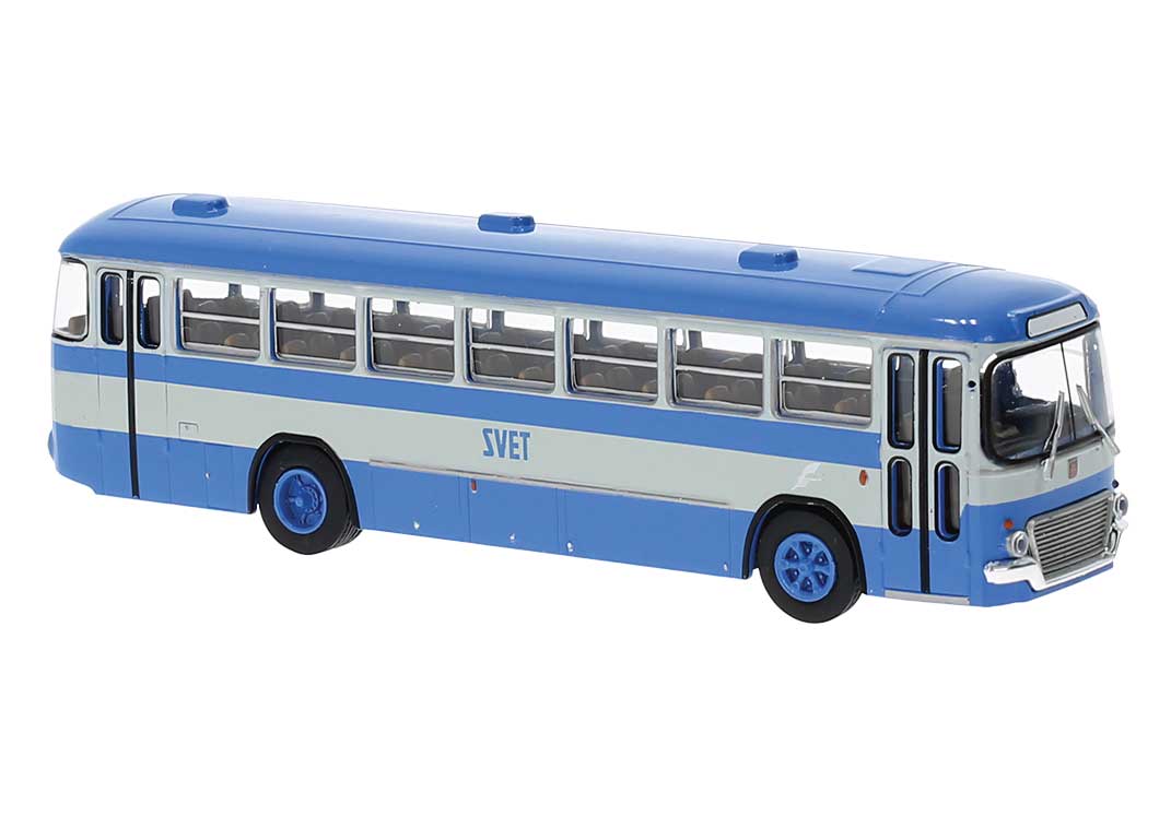 1972 Fiat 306/3 Interurbano Bus - Assembled -- SVET (blue, white)