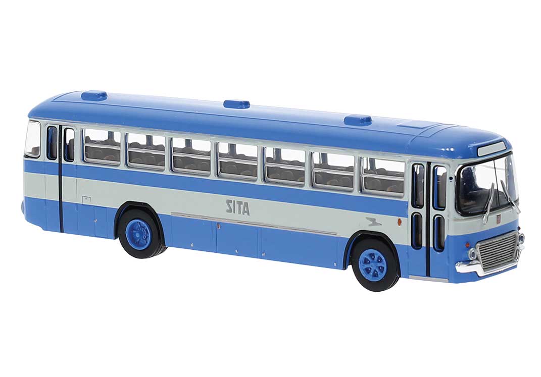1972 Fiat 306/3 Interurbano Bus - Assembled -- SITA (blue, white)