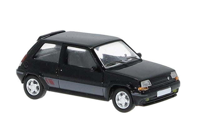 Renault 5 GT Turbo - Assembled -- Black, Gray