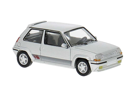 Renault 5 GT Turbo - Assembled -- Silver, Gray