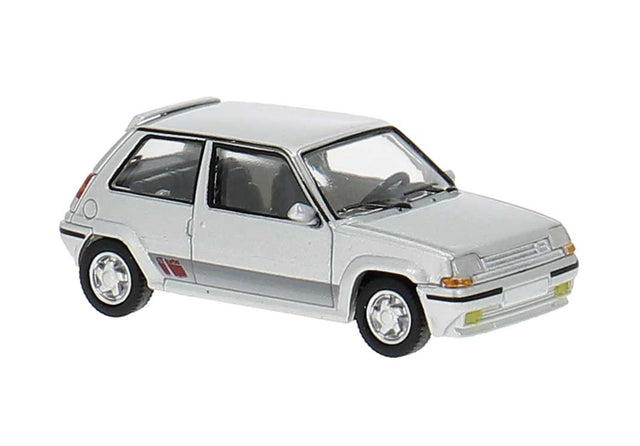 Renault 5 GT Turbo - Assembled -- Silver, Gray