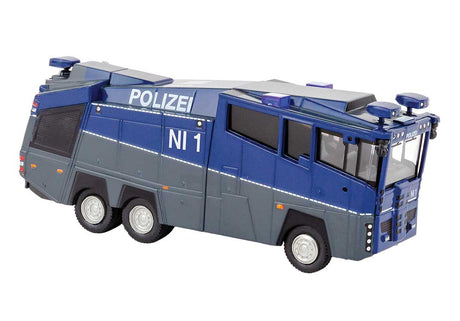 2009 Rosenbauer Wasserwerfer 10000 - Assembled -- Niedersachsen, Germany, Police (gray, blue, German Lettering)