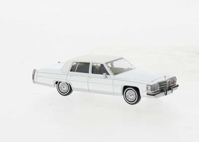 1982 Cadillac Fleetwood Brougham Sedan - Assembled -- White