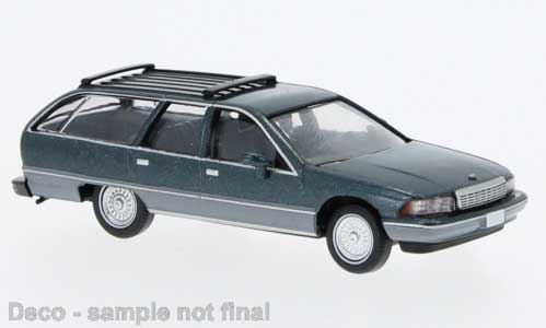 1991 Chevrolet Caprice Station Wagon - Assembled -- Metallic Green, Gray