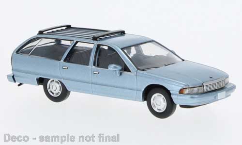 1991 Chevrolet Caprice Station Wagon - Assembled -- Metallic Light Blue