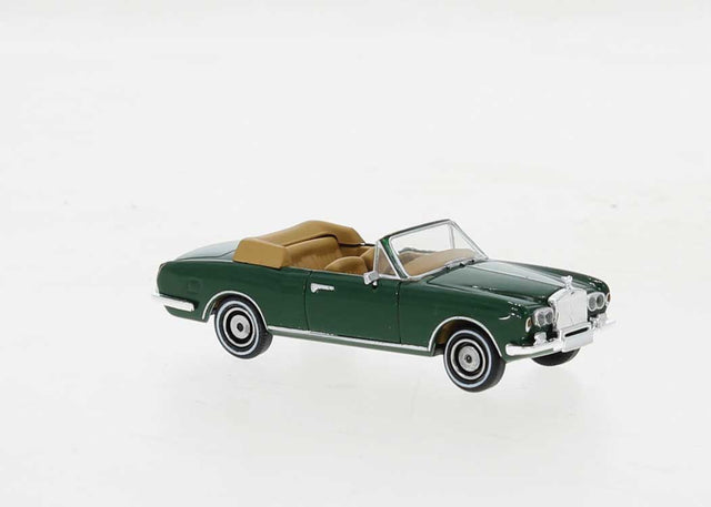 1971 Rolls Royce Corniche Convertible - Assembled -- Top Down (green)