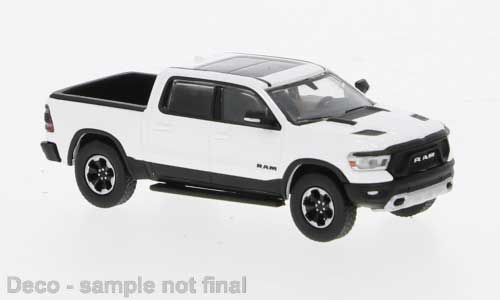 2018 Dodge Ram 1500 Pickup - Assembled -- White, Black