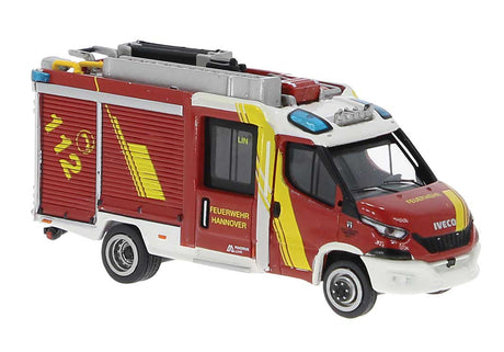 Iveco Magirus Daily MLF - Assembled -- Hannover, Germany (red, white, yellow, German Lettering)