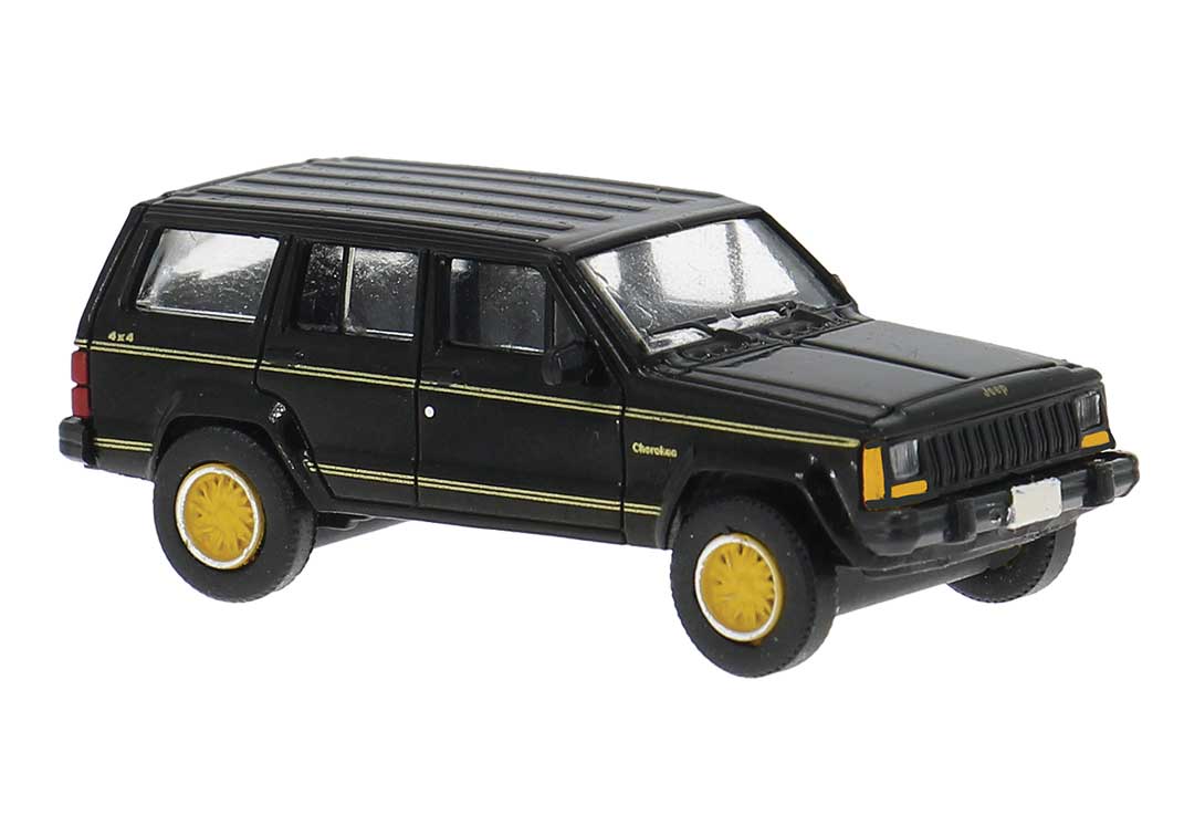 1984 Jeep Cherokee SUV - Assembled -- Black, Gray Red