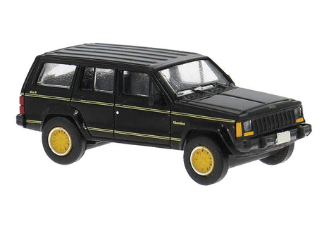 1984 Jeep Cherokee SUV - Assembled -- Black, Gray Red