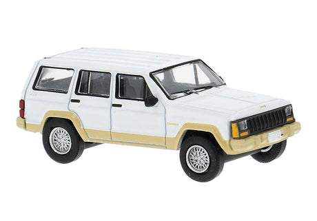 1984 Jeep Cherokee SUV - Assembled -- White, Gold
