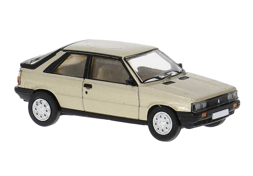 1985 Renault 11 Turbo - Assembled -- Metallic Beige, Black