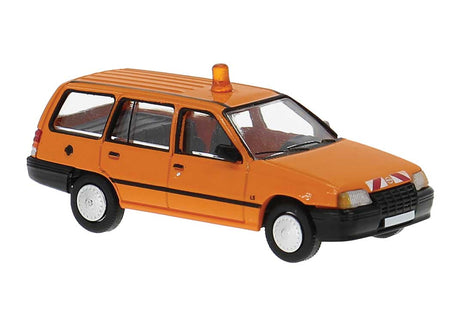 1980s Opel Kadett E CarAVan Station Wagon - Assembled -- City Maintenance (orange)