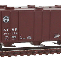 Pullman-Standard PS-2CD 4000 Cubic Foot Covered Hopper - Ready to Run -- Santa Fe #301594 (Boxcar Red, Square Logo)