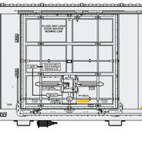 TrinityRail(R) 64' Modern Reefer w/Carrier Reefer Unit - Ready to Run -- Union Pacific ARMN #111006 (white, blue, Building America Logo)