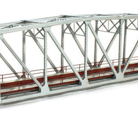 Assembled Brass 200' Truss Bridge -- Silver