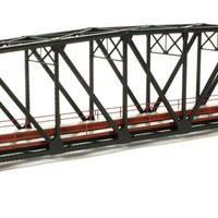 Assembled Brass 200' Truss Bridge -- Black