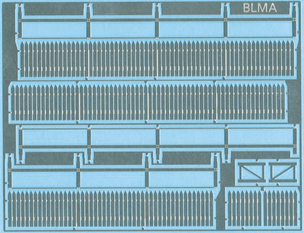 Picket Fence (Over 70 linear scale feet)