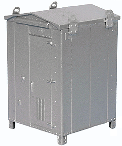 Modern Electrical Box - Assembled -- Medium