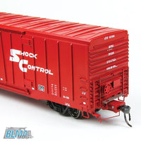 Santa Fe Class BX-166 60' Beer Boxcar - Ready to Run -- Santa Fe #621309 (1974 Delivery, red, white, Shock Control & Large Logo)