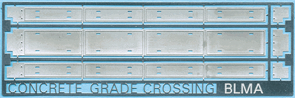Modern Grade Crossing -- Concrete