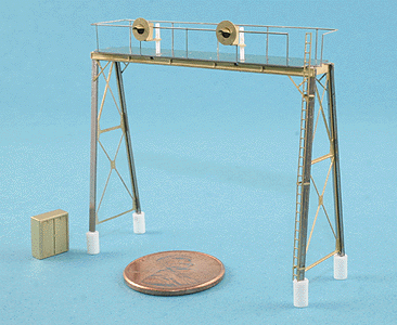 Signal Bridge Kit -- Double Track ATSF Style