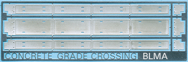 Modern Grade Crossing -- Concrete